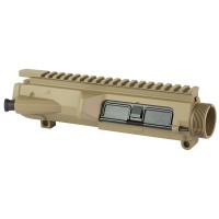 Aero M5 AR-10 Assembled Upper Receiver – FDE, M4 Feedramps, DPMS High Profile